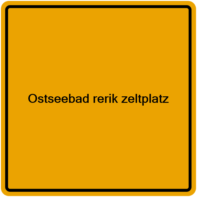 Einwohnermeldeamt24 Ostseebad rerik zeltplatz